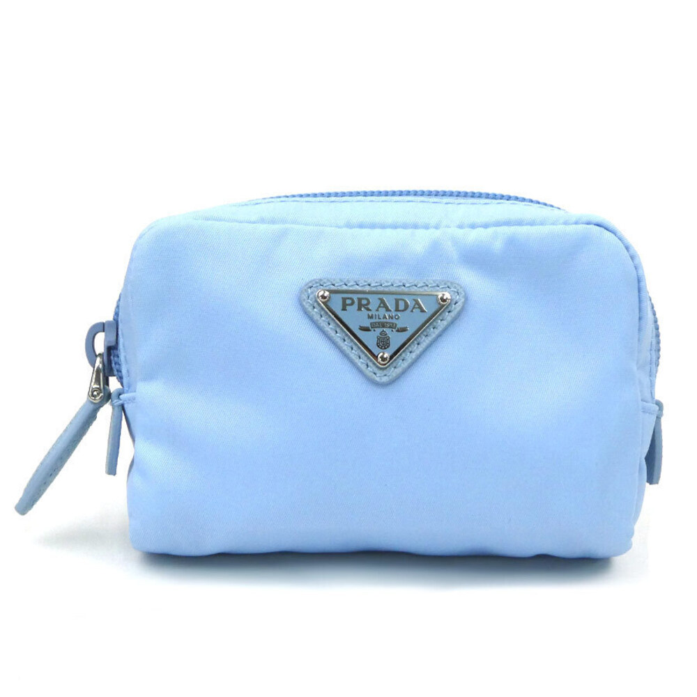 Prada Pouch Clutch Blue